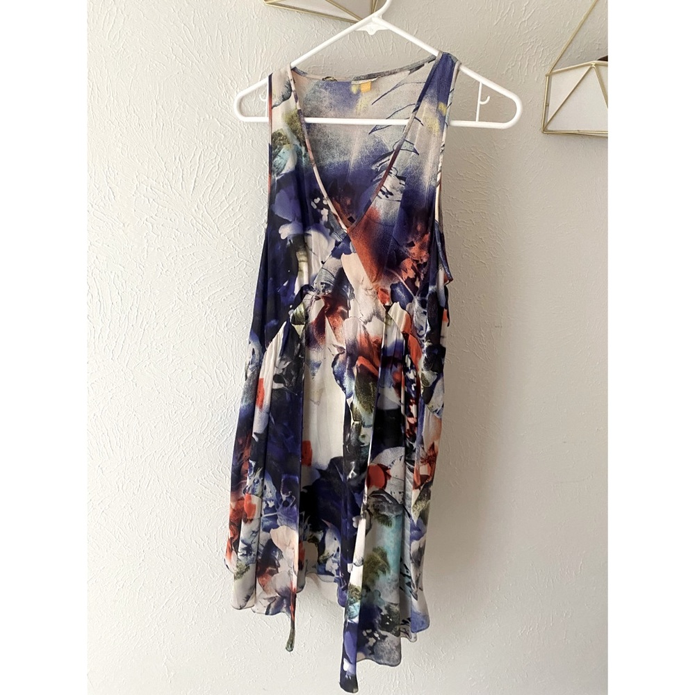 Leifsdottir Watercolor Silk Dress